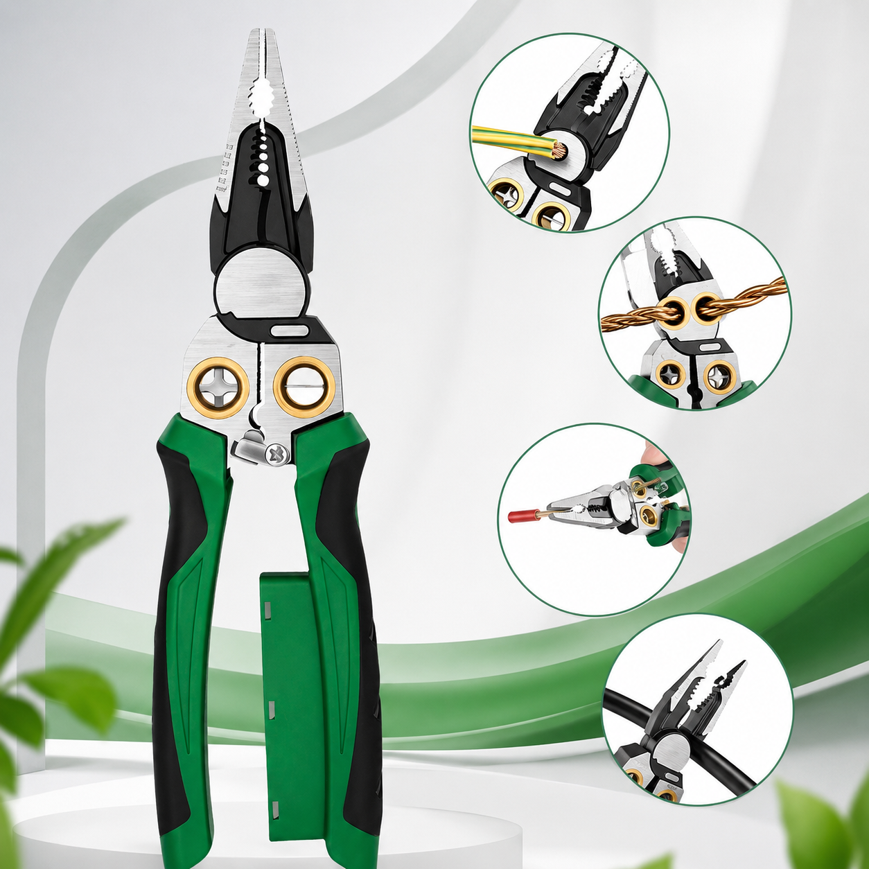 TrimVolt Pro 8-in-1 wire stripper, cutter and crimping tool